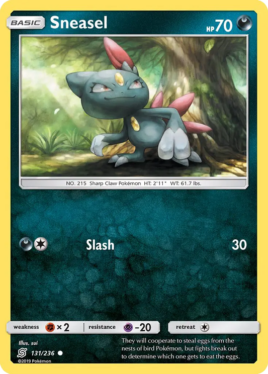 Sneasel 131 Unified Minds Pokesingles