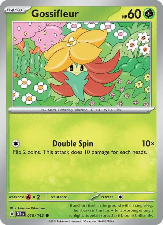 Gossifleur 10 Stellar Crown Pokesingles
