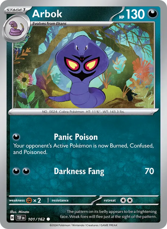 Arbok 101 Temporal Forces Pokesingles