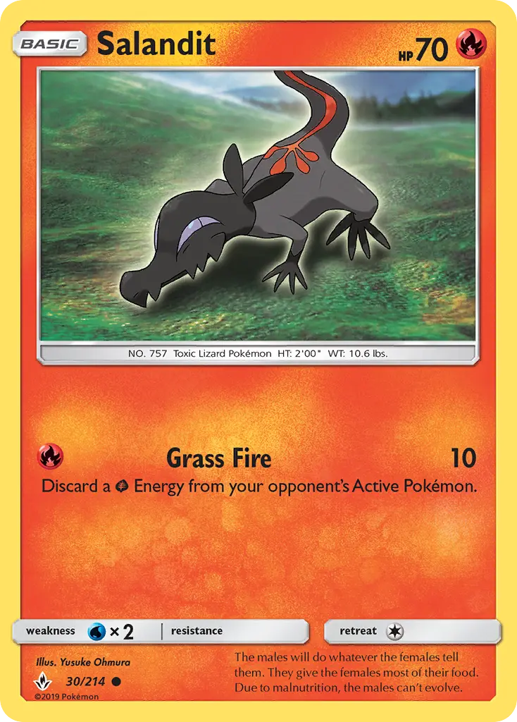 Salandit 30 Unbroken Bonds Pokesingles
