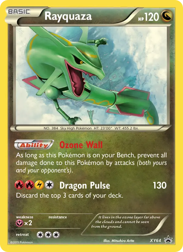 Rayquaza XY64 XY Black Star Promos Pokesingles