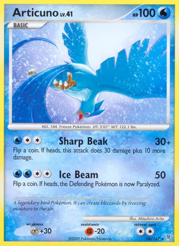 Articuno 16 Supreme Victors Pokesingles