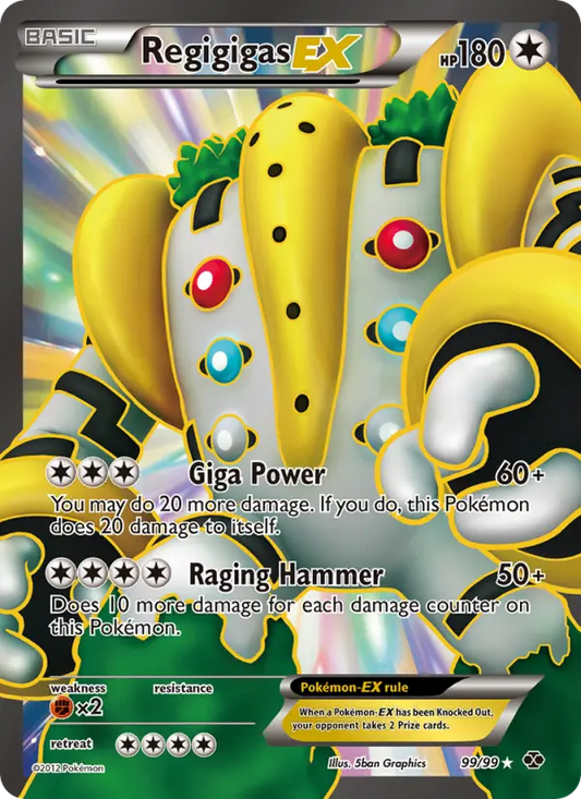 Regigigas-EX 99 Next Destinies Pokesingles