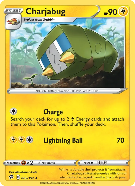 Charjabug 65 Rebel Clash Pokesingles