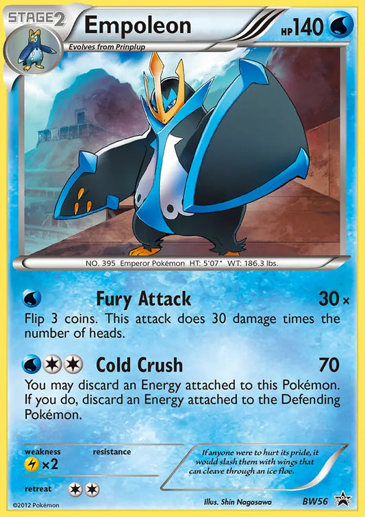 Empoleon BW56 BW Black Star Promos Pokesingles