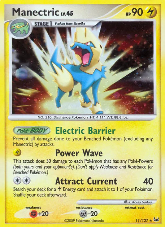 Manectric 11 Platinum Pokesingles