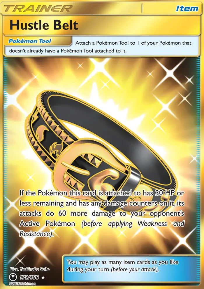 Hustle Belt 179 Celestial Storm Pokesingles