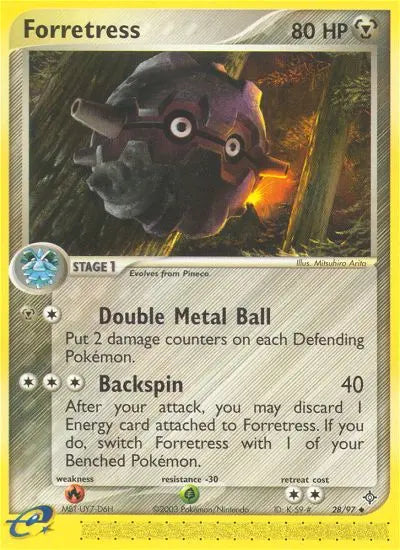 Forretress 28 Dragon Pokesingles