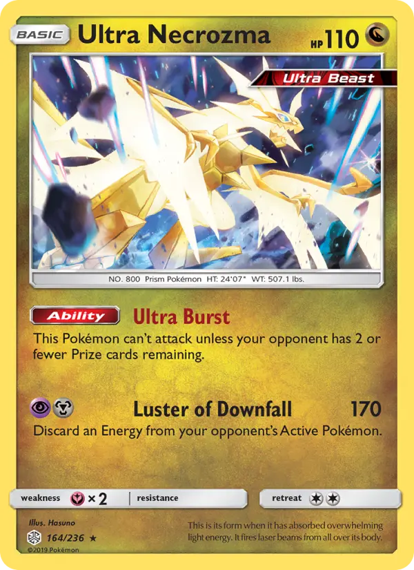 Ultra Necrozma 164 Cosmic Eclipse Pokesingles