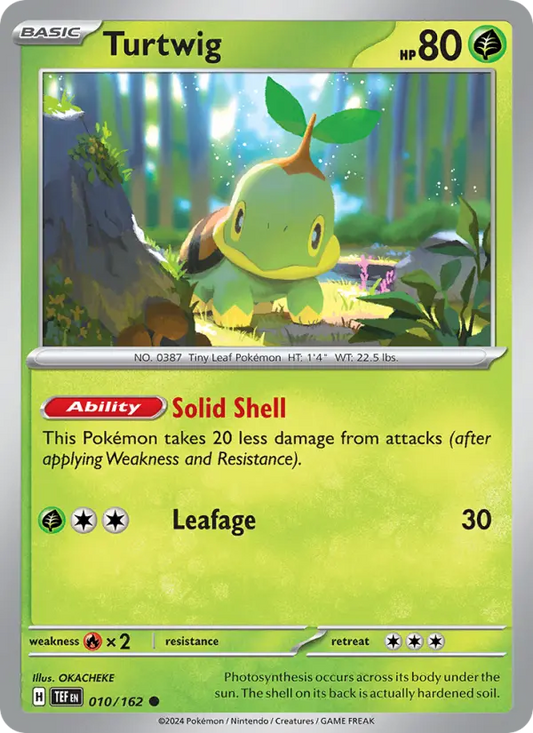 Turtwig 10 Temporal Forces Pokesingles