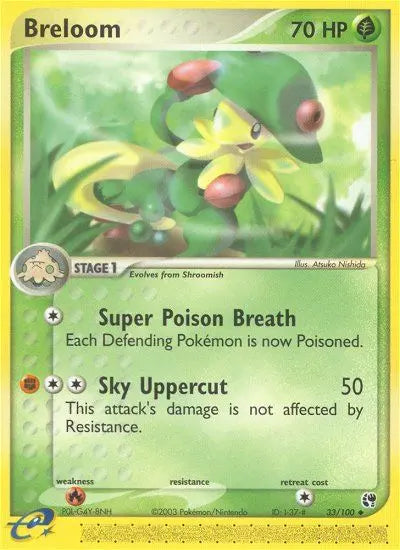 Breloom 33 Sandstorm Pokesingles