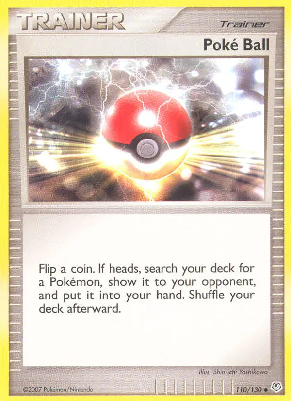 Poké Ball 110 Diamond & Pearl Pokesingles