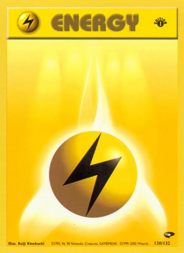 Lightning Energy 130 Gym Challenge Pokesingles