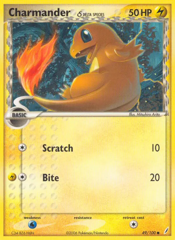 Charmander δ 49 Crystal Guardians Pokesingles
