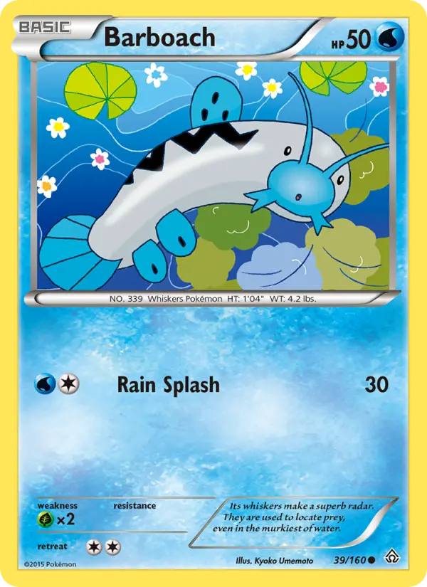 Barboach 39 Primal Clash Pokesingles