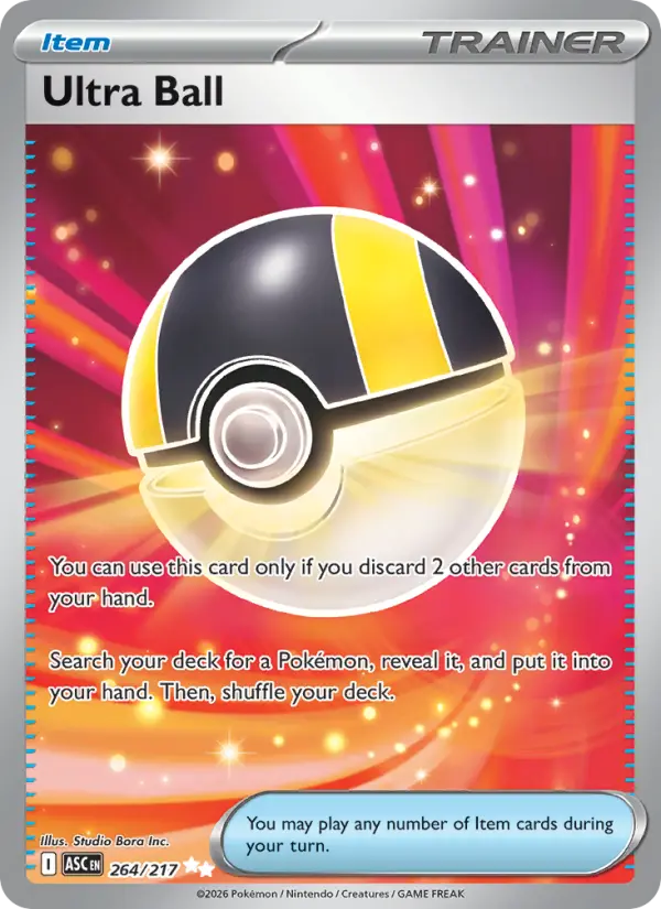 Ultra Ball 264 Ascended Heroes Pokesingles