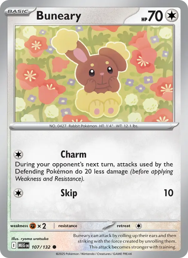 Buneary 107 Mega Evolution Pokesingles