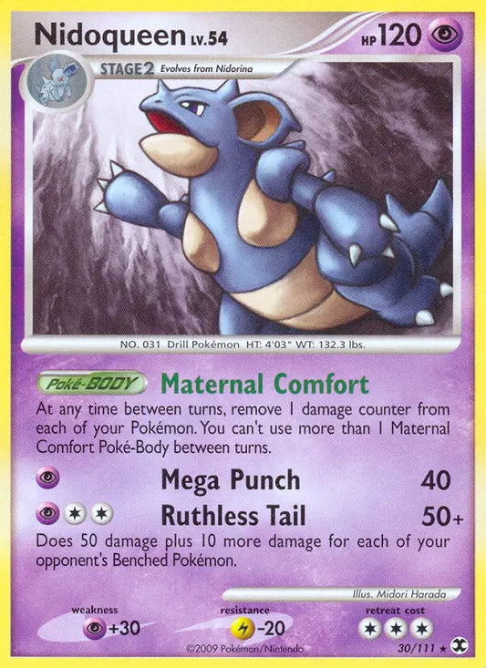Nidoqueen 30 Rising Rivals Pokesingles