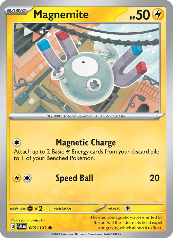 Magnemite 65 Paldea Evolved Pokesingles