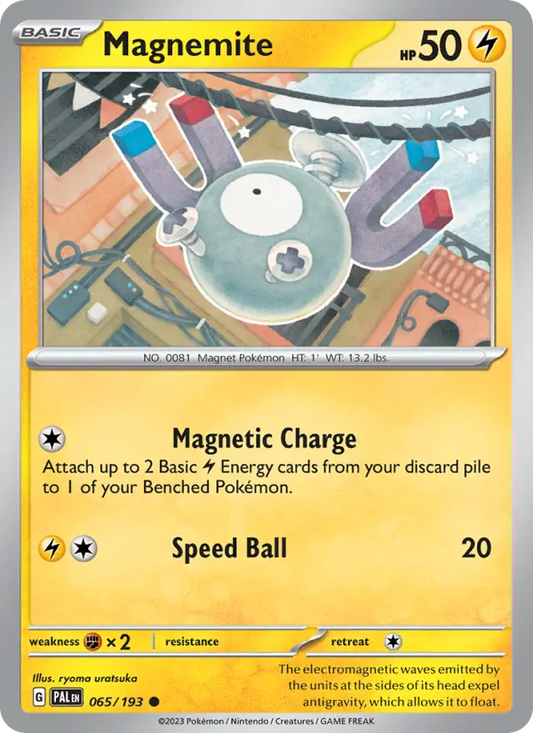 Magnemite 65 Paldea Evolved Pokesingles