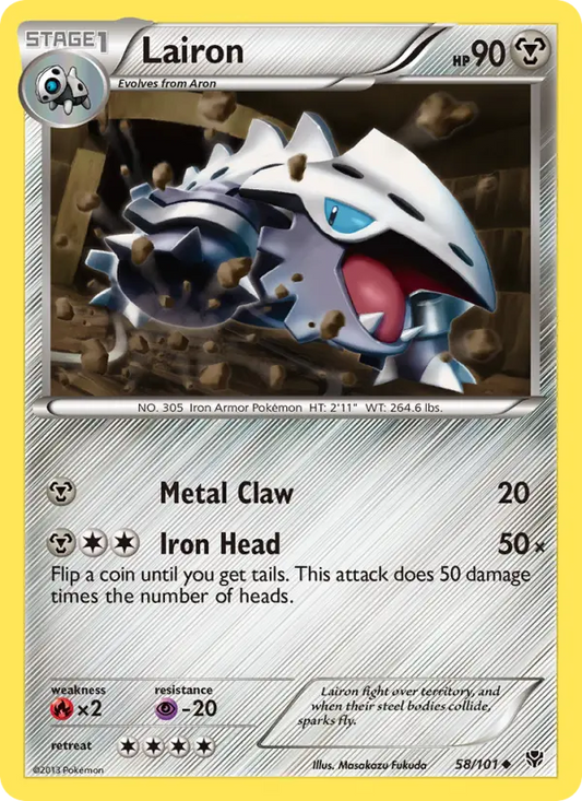 Lairon 58 Plasma Blast Pokesingles