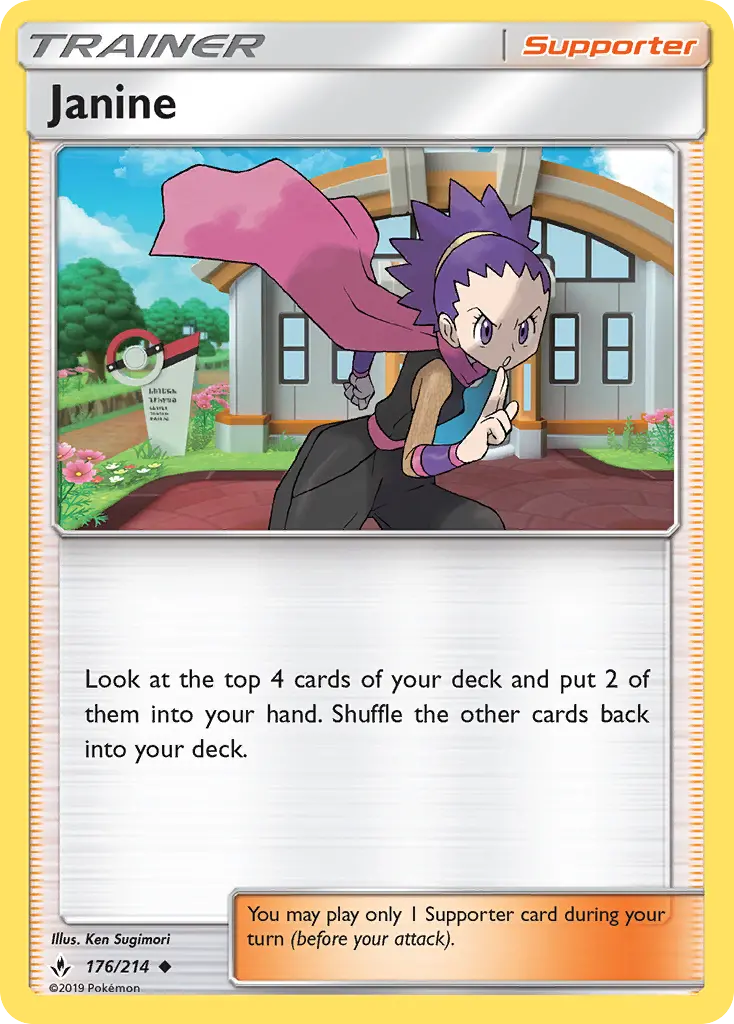 Janine 176 Unbroken Bonds Pokesingles