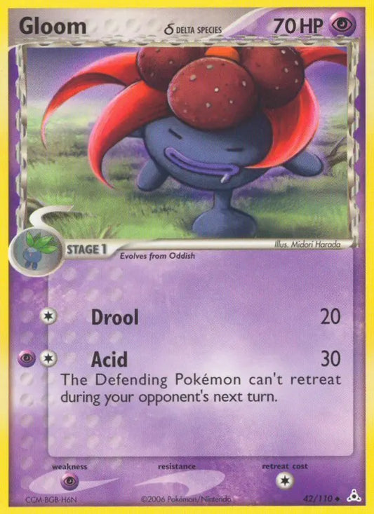 Gloom δ 42 Holon Phantoms Pokesingles