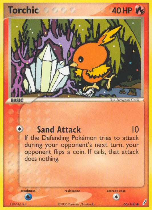 Torchic 66 Crystal Guardians Pokesingles