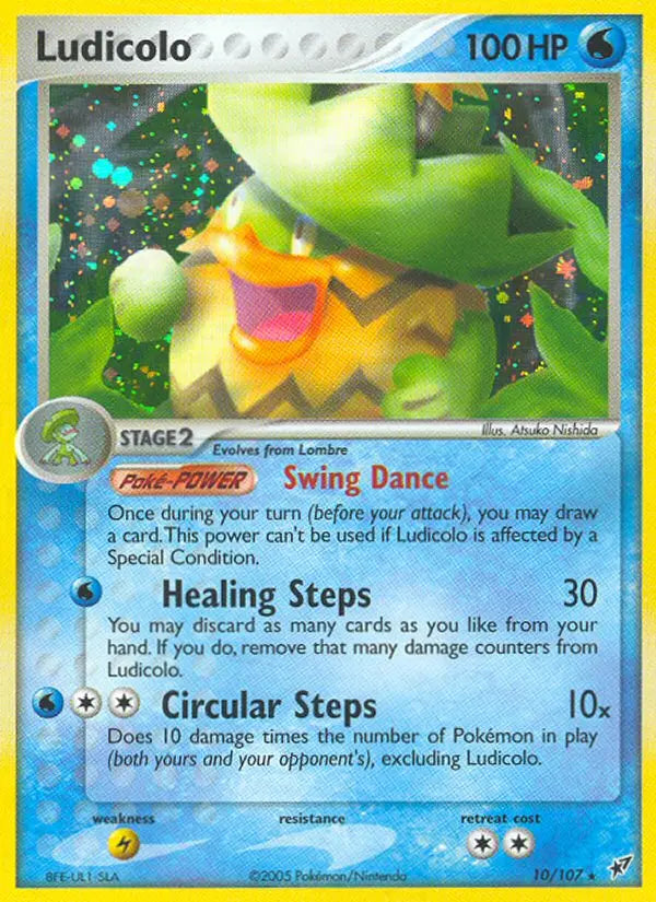 Ludicolo 10 Deoxys Pokesingles