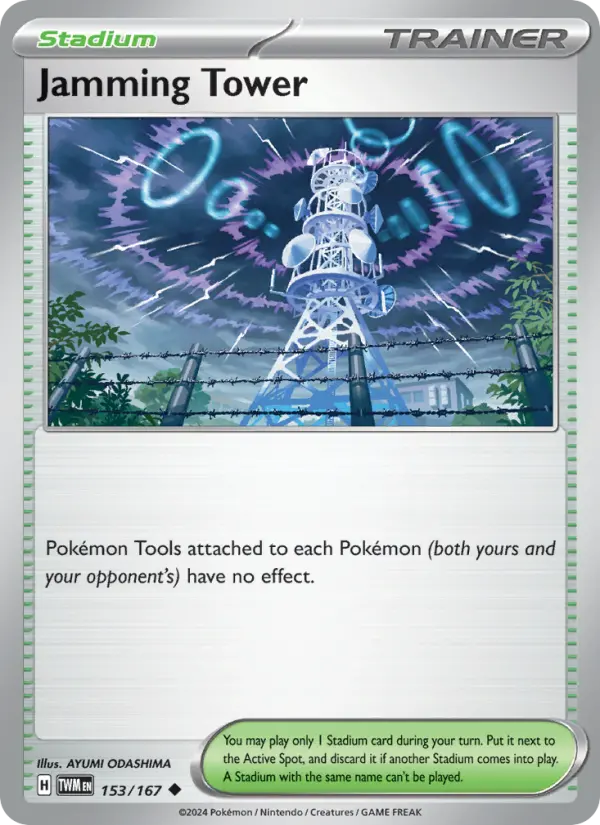 Jamming Tower 153 Twilight Masquerade Pokesingles