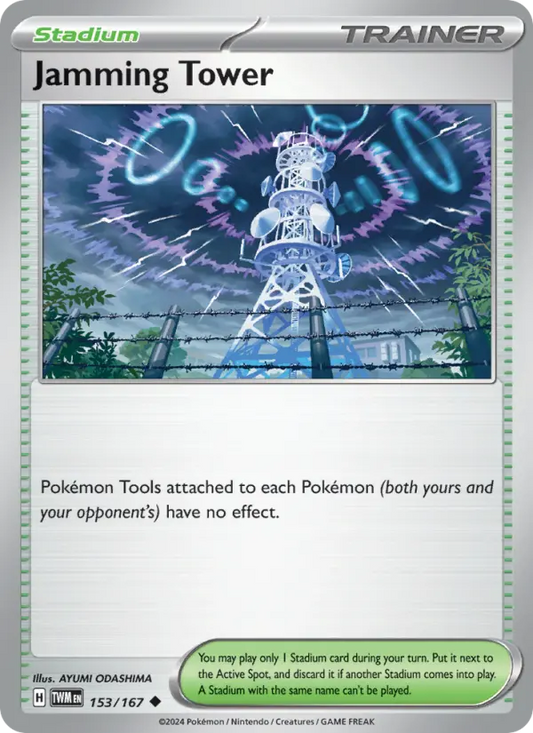 Jamming Tower 153 Twilight Masquerade Pokesingles