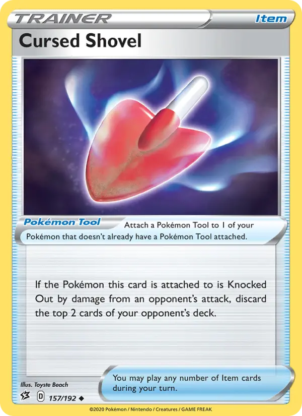 Cursed Shovel 157 Rebel Clash Pokesingles