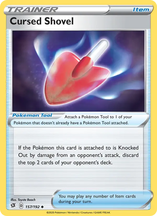 Cursed Shovel 157 Rebel Clash Pokesingles