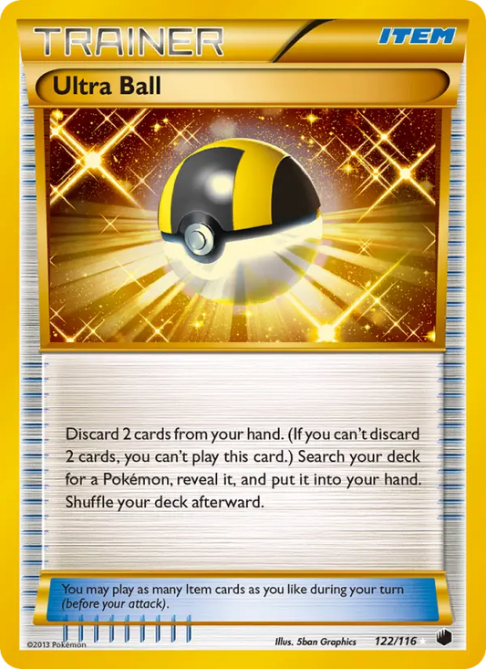 Ultra Ball 122 Plasma Freeze Pokesingles