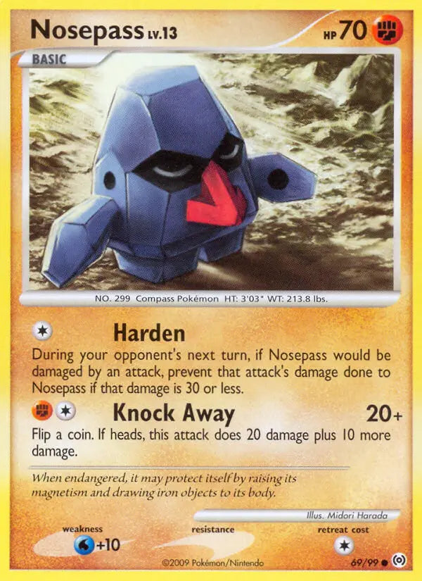 Nosepass 69 Arceus Pokesingles
