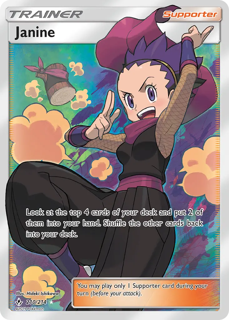 Janine 210 Unbroken Bonds Pokesingles