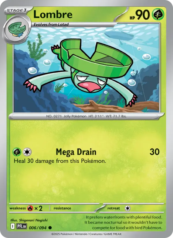 Lombre 6 Phantasmal Flames Pokesingles