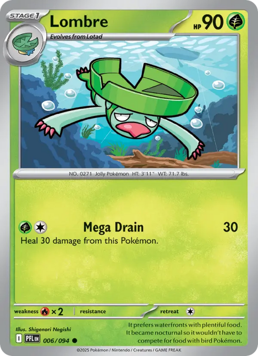 Lombre 6 Phantasmal Flames Pokesingles