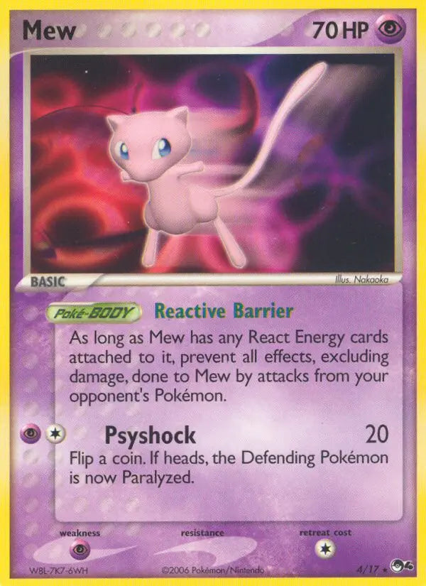 Mew 4 POP Series 4 Pokesingles