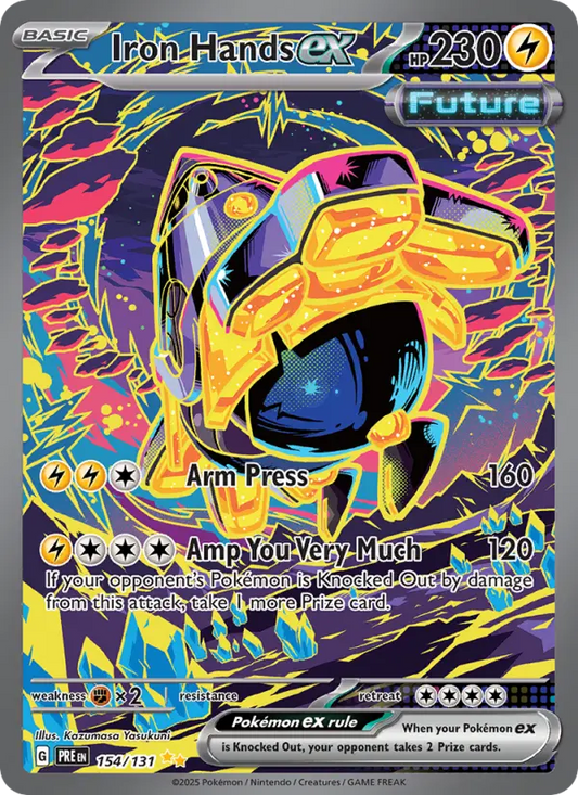Iron Hands ex 154 Prismatic Evolutions Pokesingles