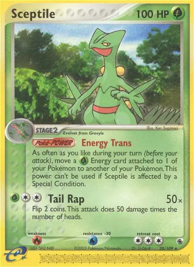 Sceptile 20 Ruby & Sapphire Pokesingles