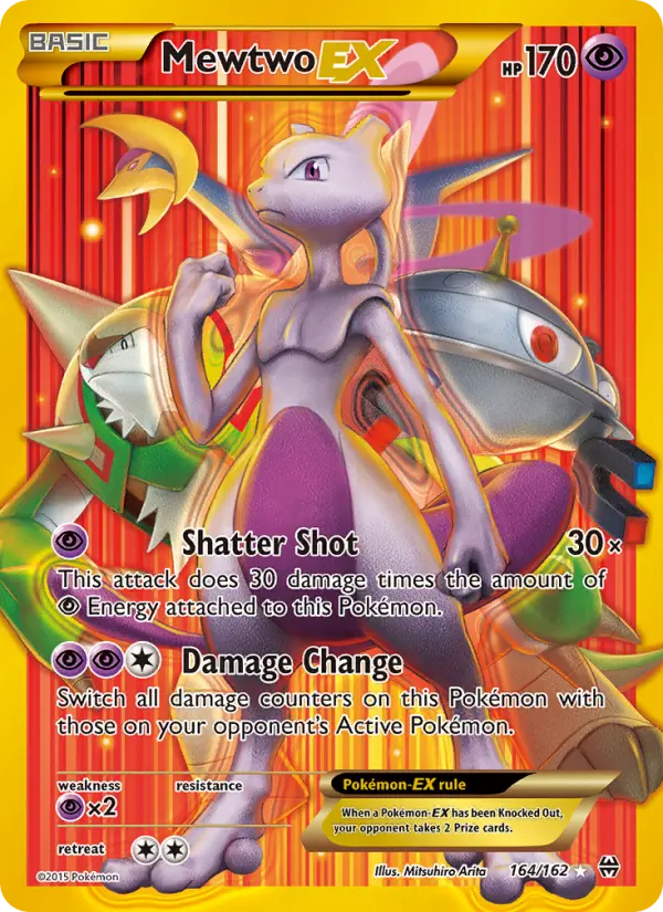 Mewtwo EX 164 BREAKthrough Pokesingles