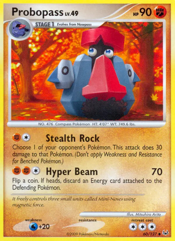 Probopass 60 Platinum Pokesingles