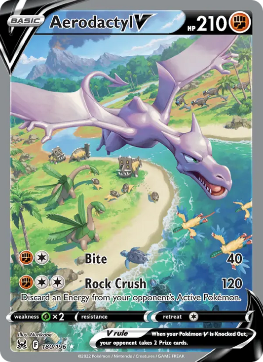 Aerodactyl V 180 Lost Origin Pokesingles