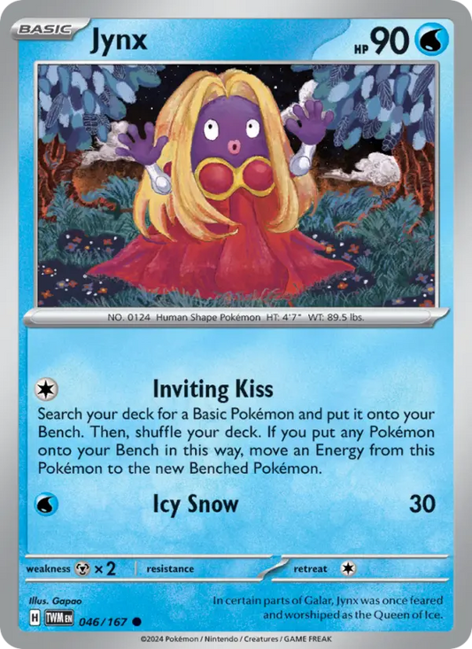 Jynx 46 Twilight Masquerade Pokesingles