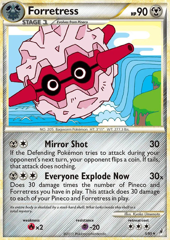 Forretress 5 Call of Legends Pokesingles