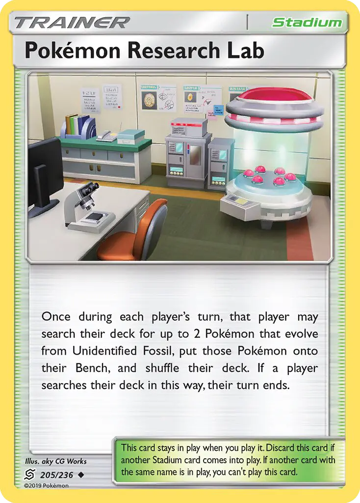 Pokémon Research Lab 205 Unified Minds Pokesingles