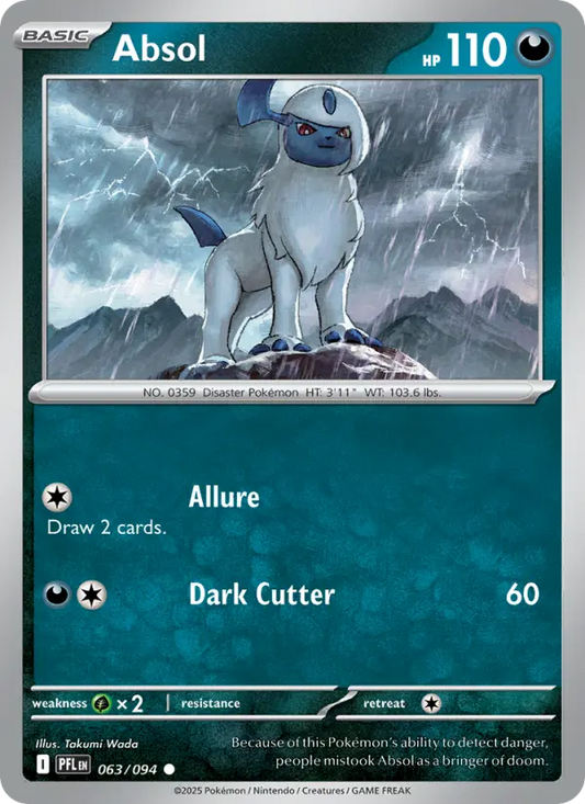 Absol 63 Phantasmal Flames Pokesingles