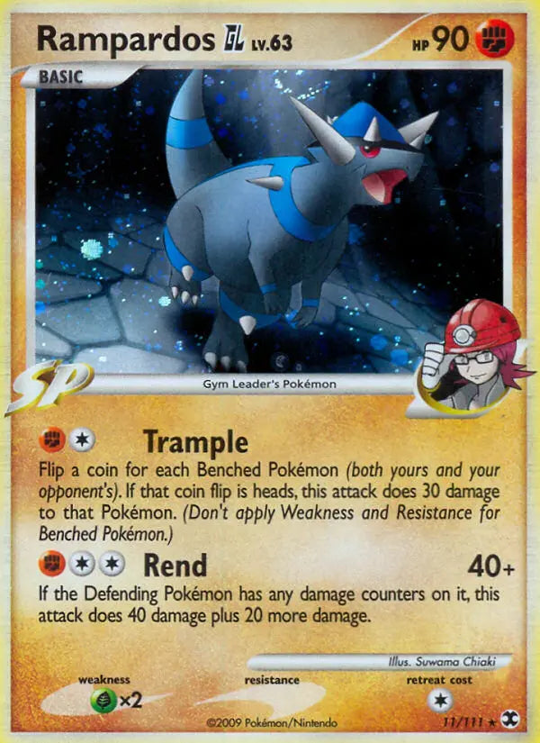 Rampardos GL 11 Rising Rivals Pokesingles