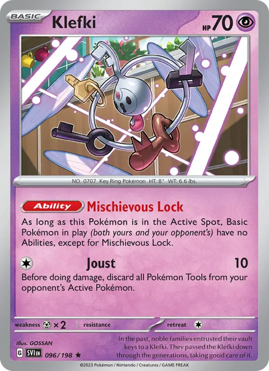 Klefki 96 Scarlet & Violet Pokesingles
